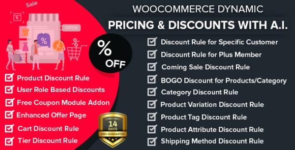 Tính năng chính của plugin WooCommerce Dynamic Pricing & Discounts