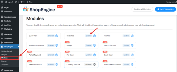 Hướng dẫn cài đặt và cấu hình WooCommerce Variation Swatches Pro