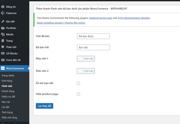 Hướng dẫn cài đặt và thiết lập Sale Flash Pro Hướng dẫn cài đặt và thiết lập Sale Flash Pro