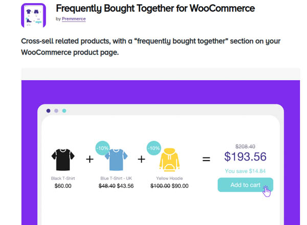 Các tính năng nổi bật của WPC Frequently Bought Together Premium Các tính năng nổi bật của WPC Frequently Bought Together Premium
