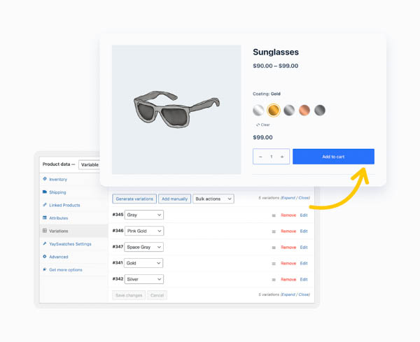 Cách tối ưu hóa việc sử dụng swatch để tăng trải nghiệm người dùng & tỷ lệ chuyển đổi Cách tối ưu hóa việc sử dụng swatch để tăng trải nghiệm người dùng & tỷ lệ chuyển đổi