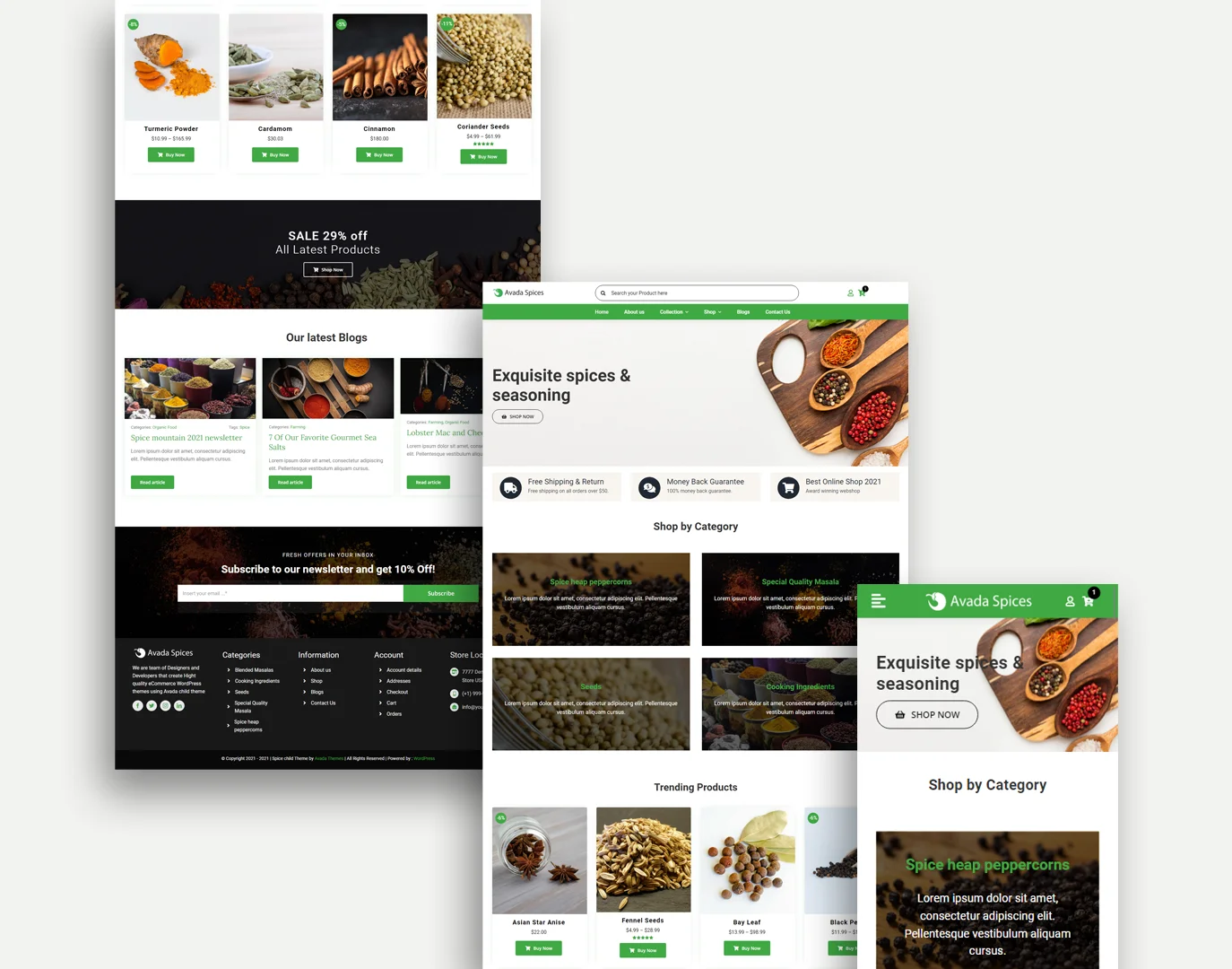 Xây dựng website bán hàng với Avada