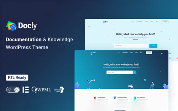 Giới thiệu về Theme Docly