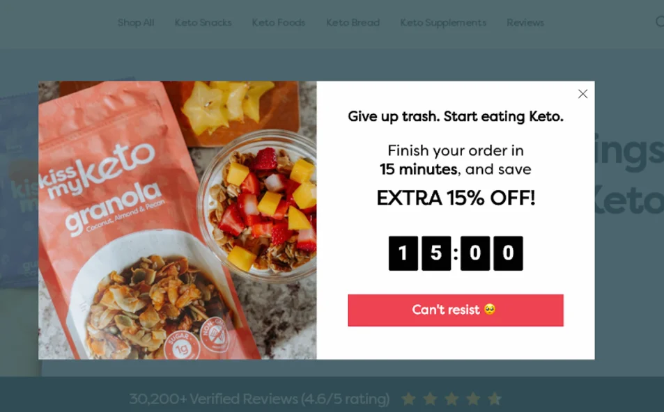 Mẫu và ví dụ sử dụng Green Popups trong thực tế