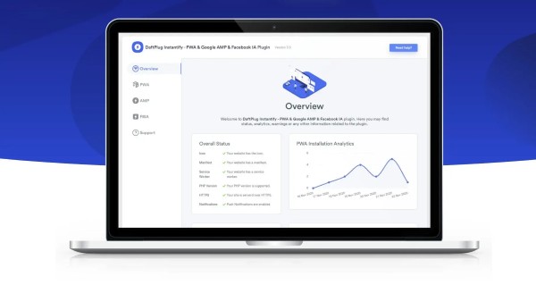 Giới thiệu tổng quan về Instantify – PWA & Google AMP & Facebook IA for WordPress