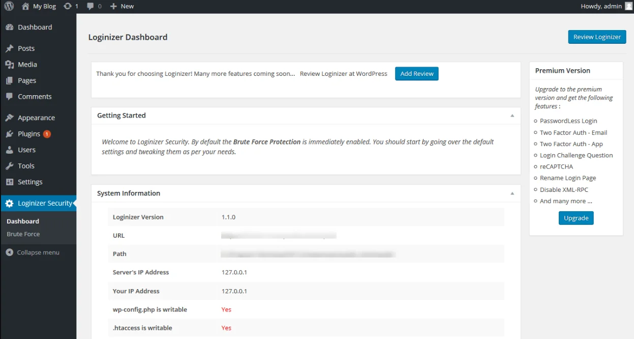 Hướng dẫn cài đặt và nâng cấp Loginizer Security Pro Hướng dẫn cài đặt và nâng cấp Loginizer Security Pro