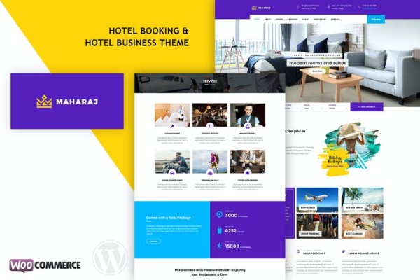 Tại sao nên chọn Premium WordPress Theme cho Maharaj Hotel?