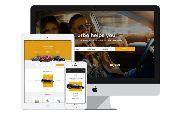 Tiêu chí quan trọng khi lựa chọn Premium WordPress Theme cho dịch vụ 'Turbo Car Rental'