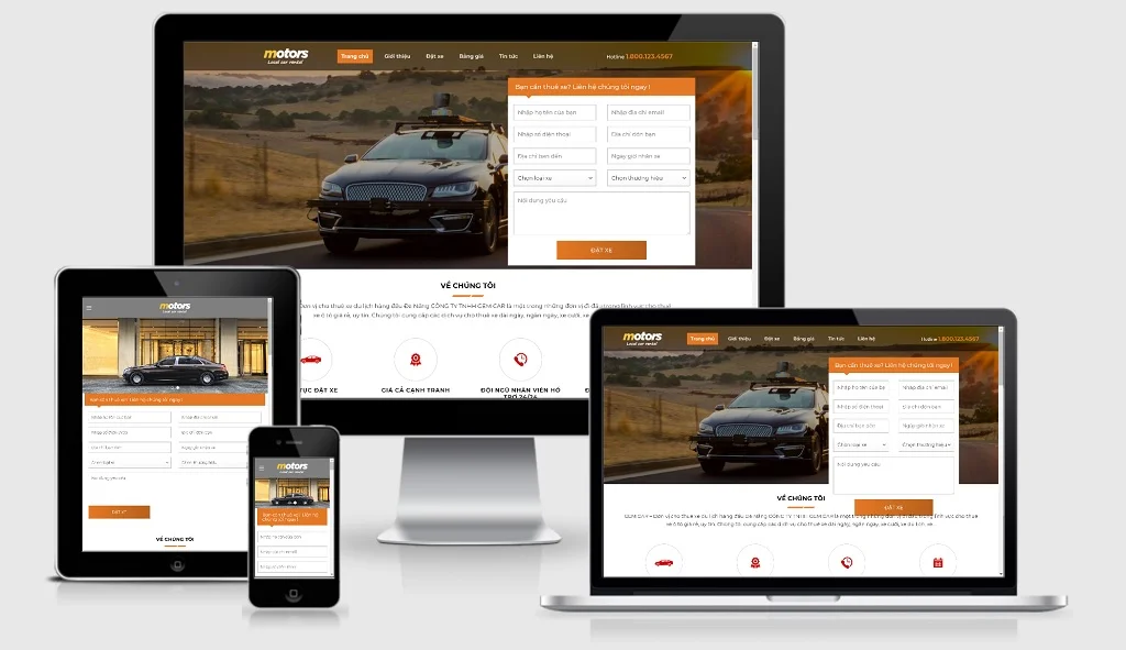 Hướng dẫn phát triển và tùy biến Premium WordPress Theme cho 'Turbo Car Rental'