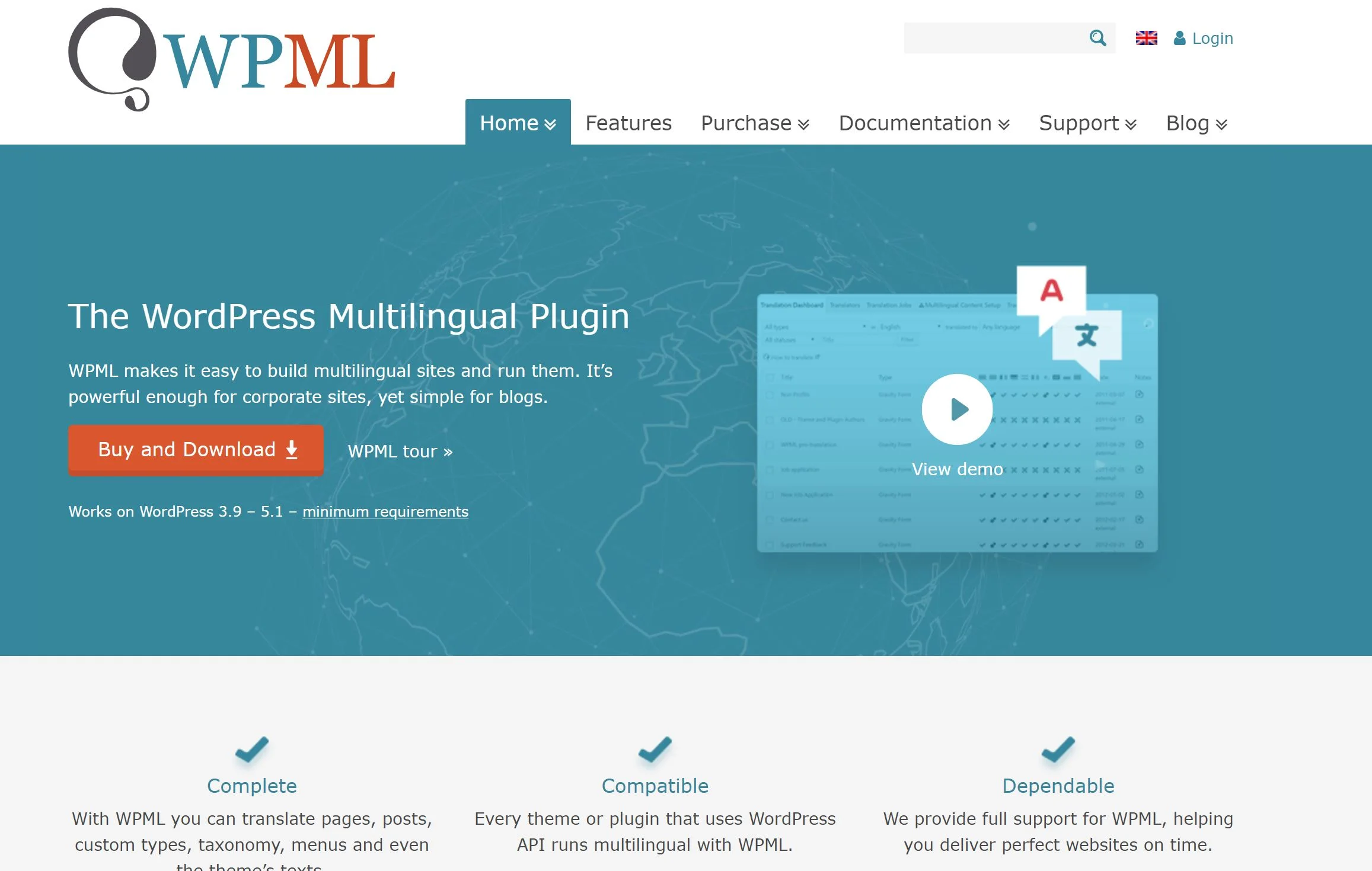 Các tính năng nổi bật của WPML All-in-One Bundle