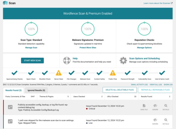 SolidWP vs Wordfence lựa chọn phần mềm bảo mật wordpress tốt nhất 2 Tính năng chính của SolidWP vs Wordfence